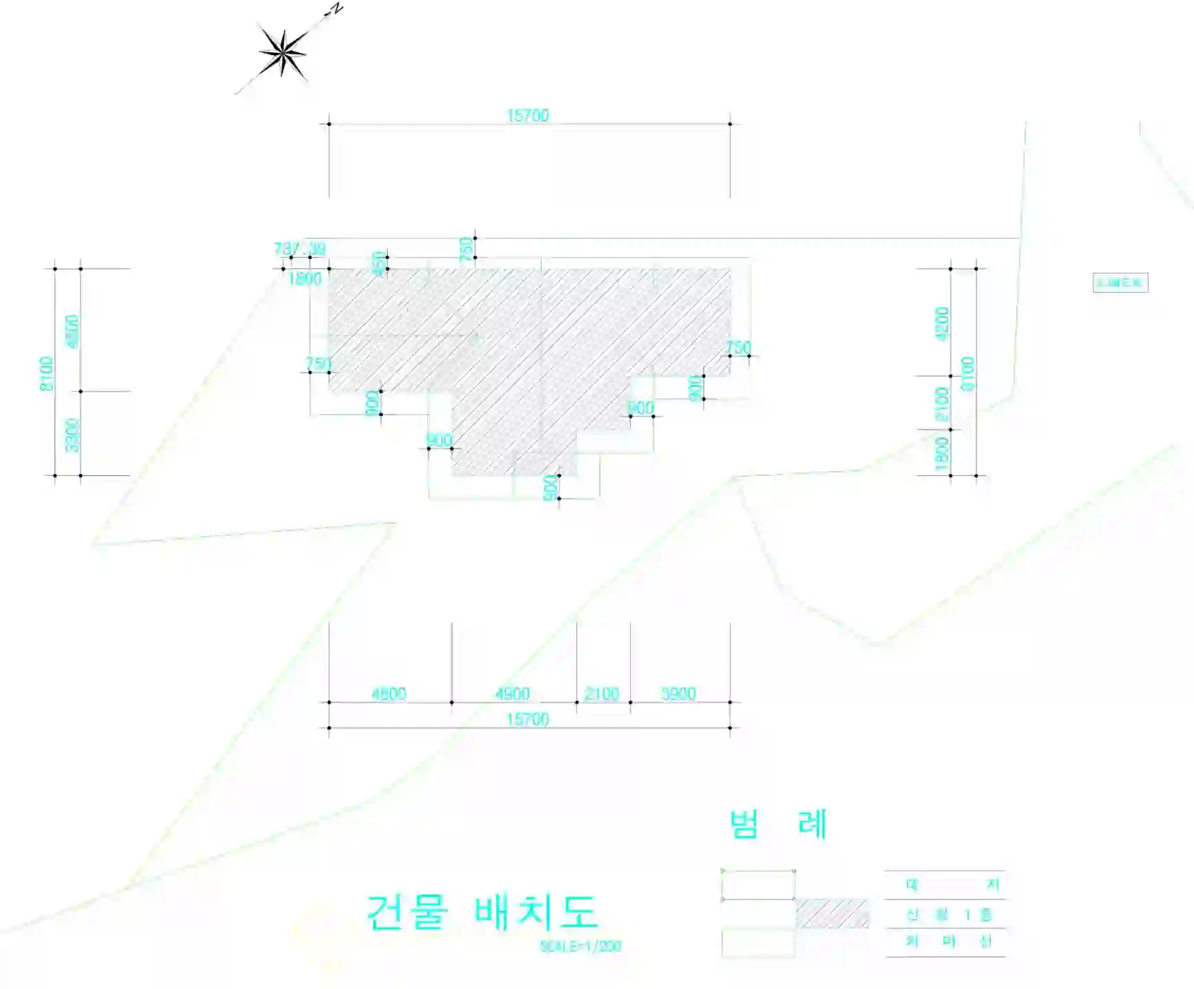 시락리 294-11 배치도 이미지